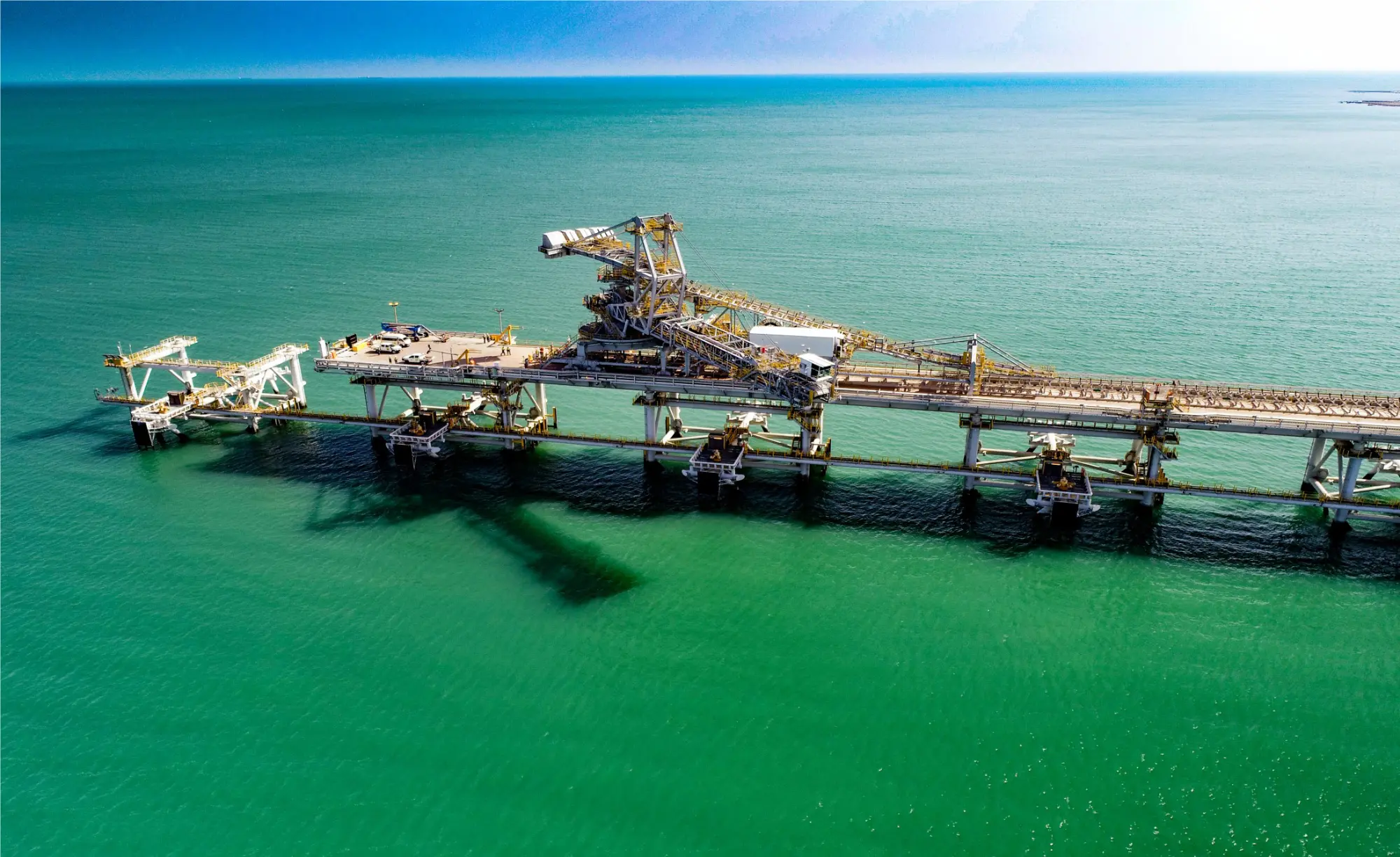 Ship loader at Amrun Beach