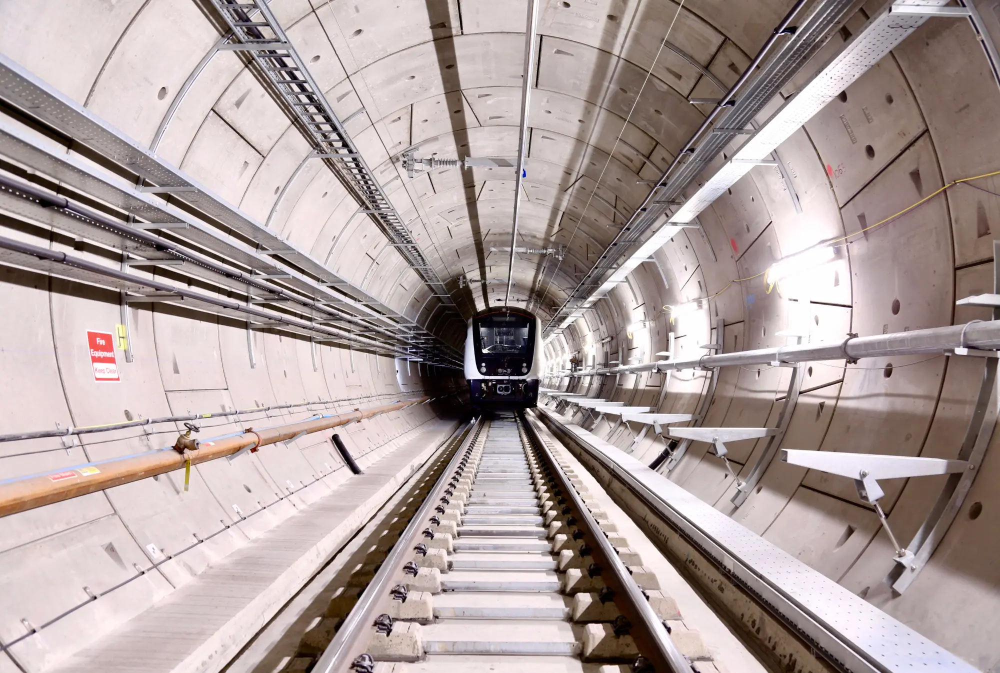 Elizabeth line train makes successful maiden voyage across south east London