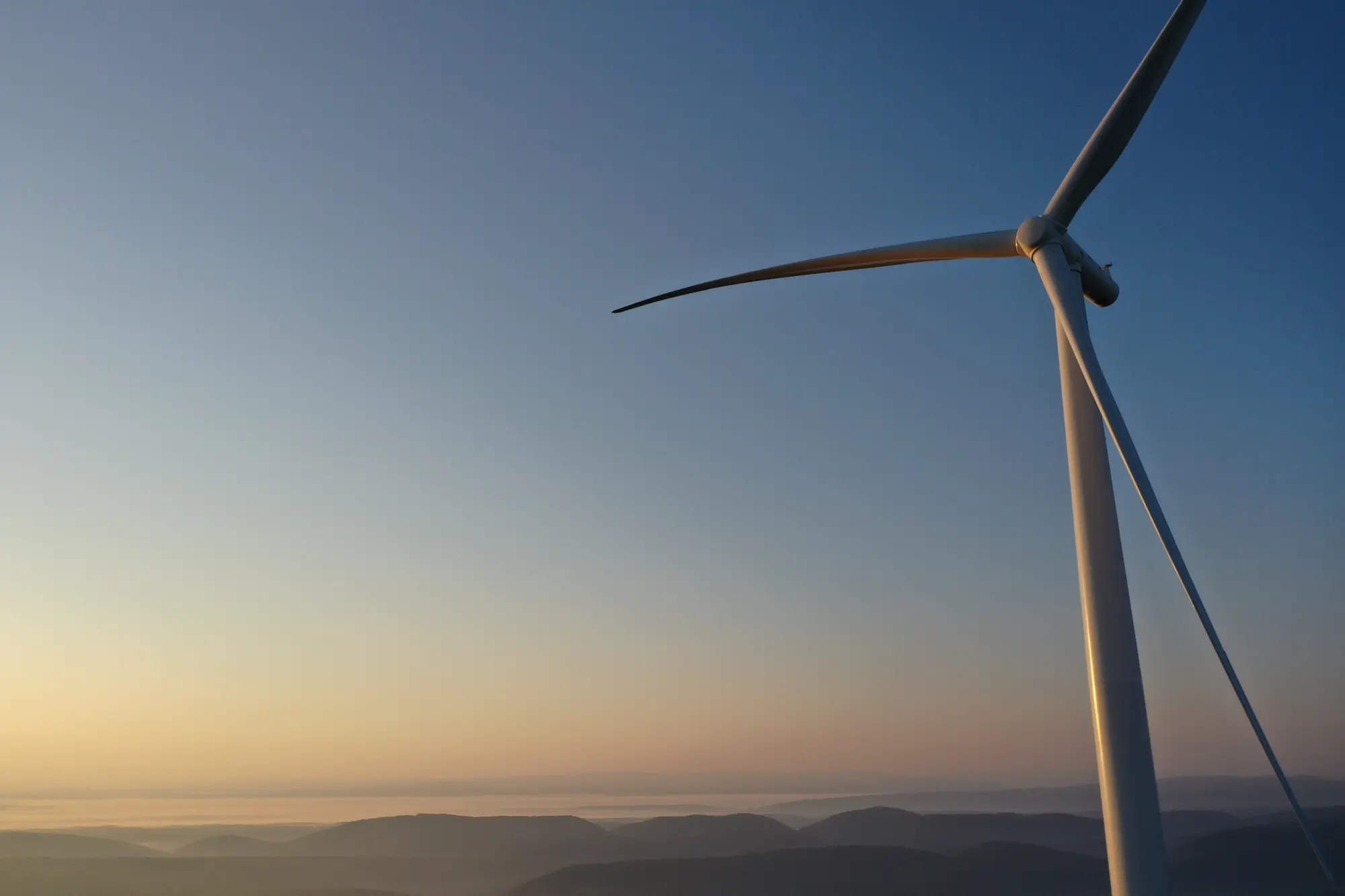 Pinnacle Wind Project Wind turbine generator (WTG) project, consisting of 23 2.4 megawatt WTGs.