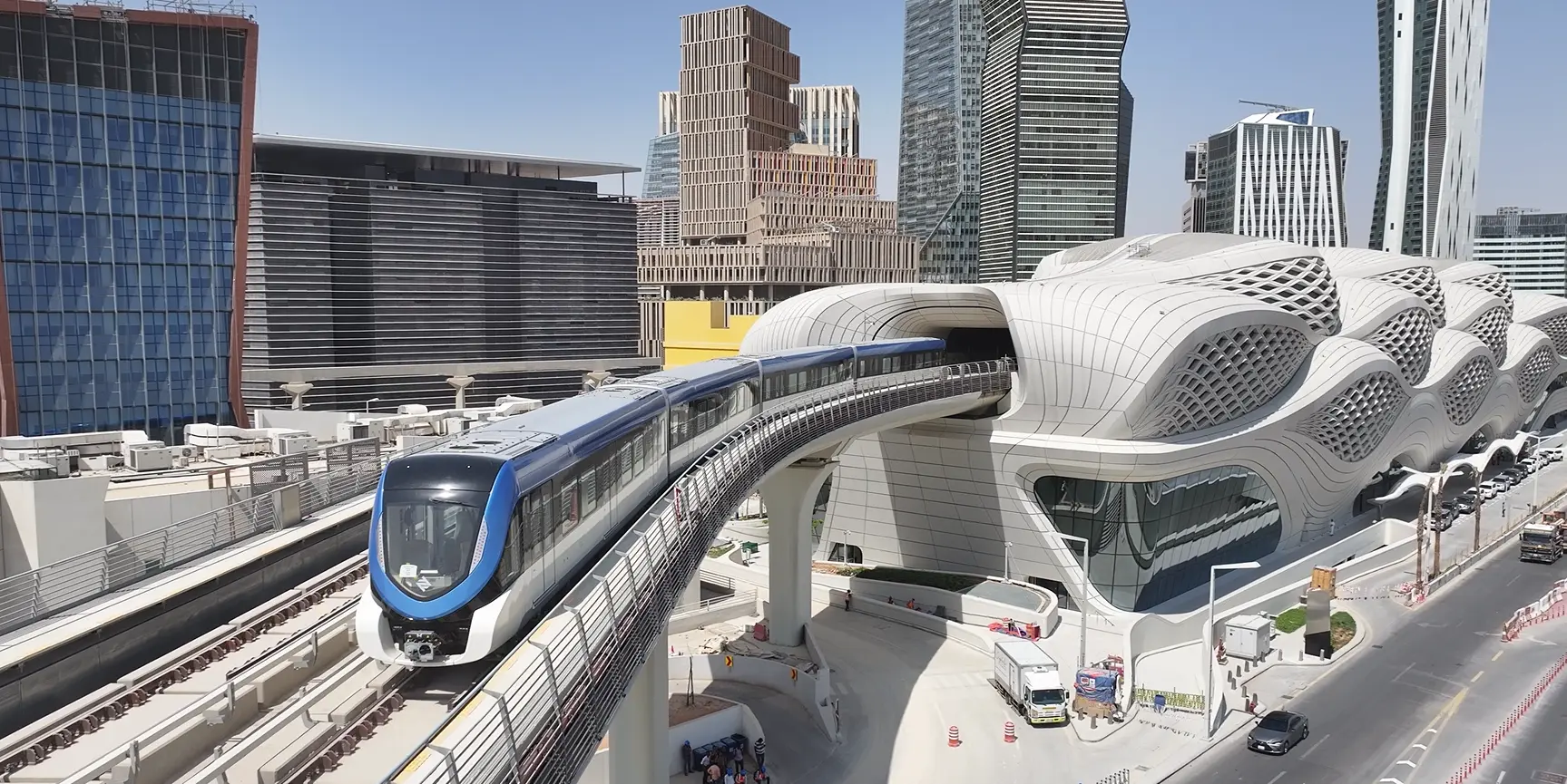Riyadh Metro Project KAFD Station
